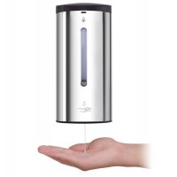 Stainless Steel  ,Hands-Free Sanitizer Dispenser for Bath   Automatic Soap Dispenser